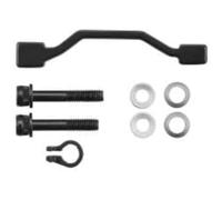 SHIMANO Adapter for post type calliper, for 203mm Post fork mount to 220 mm rotor,Black