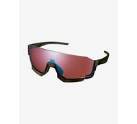 Shimano Aerolite Glasses Dark Green with Ridescape High Contrast Lens