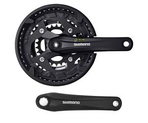Shimano Alivio FC-T4010 Octalink Triple Chainset - 48-36-26T