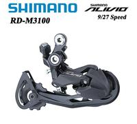 Shimano Alivio: Alivio M3100 rear derailleur, 9-speed, Shadow design, SGS long cage