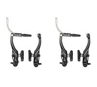 Shimano Alivio T4000 Black FRONT & REAR Bike MTB Hybrid V Brake Set in Black