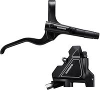 SHIMANO Altus BL-MT201/BR-UR300 Disc Brake and Lever - Rear, Hydraulic, Flat Mount, Resin Pads, Black