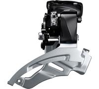 Shimano FD-M2000 Altus 9-speed MTB front derailleur, conventional swing, dual-pull