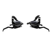 Shimano Altus ST-EF500 EZ fire plus STI set, 2-finger lever, 3 x 7-speed, black