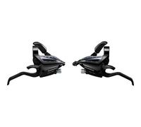 Shimano Altus ST-EF500 EZ fire plus STI set, 2-finger lever, 2 x 7-speed, black