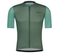 Shimano - Aria Short Sleeves Jersey - Cycling jersey size S, olive