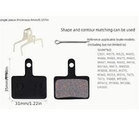 SHIMANO Disc Brake Pads, B01S Resin,Black