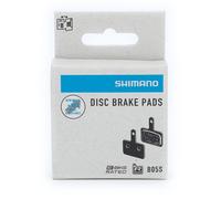 SHIMANO B05S Disc Brake Pads and Spring, Steel Backed, Resin, Black