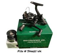 SHIMANO BAITRUNNER 4000 DL-FB CARP FISHING REEL BRAND NEW - BTRDL4000FB