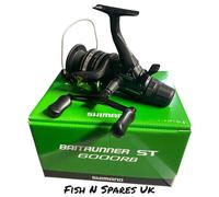 SHIMANO BAITRUNNER ST 6000 RB COARSE CARP FISHING REEL BRAND NEW - (BTRST6000RB)
