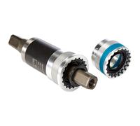 Shimano BB-UN300 bottom bracket British thread, 68-122.5 mm (LL123) - for chaincase, Silver