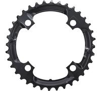 Shimano Bike Chain Ring FCM590 Deore Triple Middle Black 36T