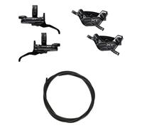 Shimano Bl-m8200-br/m8220 4 Piston Upgrade Kit One Size Black