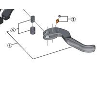 Shimano Xtr M9000 Right Lever Black
