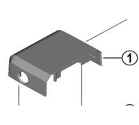 Shimano SPARE PART BME6000 upper case assembly A BK