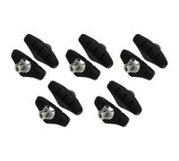 Shimano Br-4600/br-4500/br-3500/br-3400/br-2400/br-r451/br-r450 Complete Rim Brake Pads One Size Black / Silver