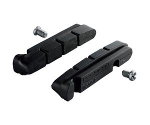 Shimano BR-9000 R55C4 cartridge-type brake inserts and fixing boltspair