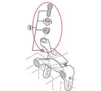 Shimano Br-9000 R55c4 Rim Brake Pads 2 Pairs One Size Black