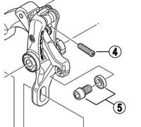 SHIMANO SPARE PART BR9010 cable fixing bolt