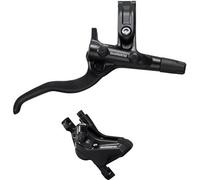 Shimano BR-MT420/BL-M4100 Deore bled brake lever/post mount 4 pot calliper Black