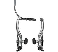 Shimano BR-T4000 Rear V-Brake Silver with S65T Pads - Hybrid MTB Mountain Tour
