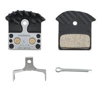 Shimano - BRBX J04C Metal Pad Aly/Ss Back W/ Fin Black/ Silver one size