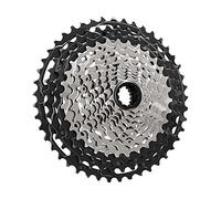 SHIMANO CASS XTR M9100 12 Speed 10-10 - 45 Teeth, Silver/Black