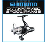 SHIMANO CATANA FIXED SPOOL REELS - ALL MODELS | NEW - COARSE/SPINNING REELS