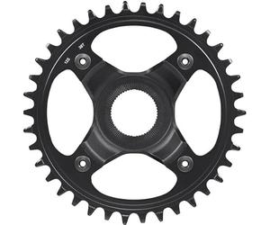 Shimano Chain Ring, SM-CRE80-12-B, 38T W/O CG, for Chain Line 55 mm, Black, IND.Pack