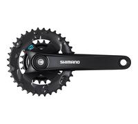 Shimano Altus Chainwheel set Black One Size