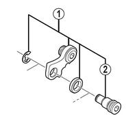 SHIMANO Change/Tip Support - RD-M670