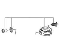 Shimano Clamp Band Unit 23.8mm-24.2mm - ST-9000 Bike Shifter