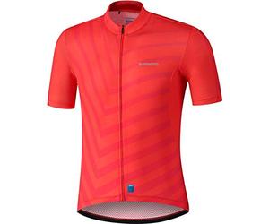 Shimano Clothing Men's Aerolite Jersey, Red, Size L