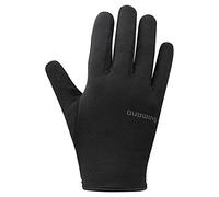 Shimano Clothing Unisex Light Thermal Gloves, Black, Size M