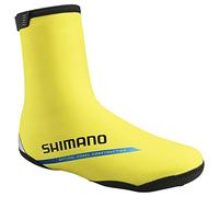 Shimano Clothing Unisex Road Thermal Shoe Cover, Neon Yellow, Size XXL (47-49)