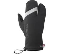 Shimano Unisex Windstopper Primaloft 2X2 Gloves - Black (S) Size: S