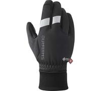 Shimano Unisex Windstopper Primaloft Gloves - Black (S) Size: S