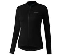 Shimano Clothing Women's, Element LS Jersey, Black, Size S