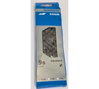 Shimano CN-HG53 9-Speed Chain - 114 Links | Compatible with Deore, Sora & Alivio