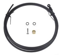Shimano-Compatible Brake Hose LMFCS for SLX For XT For XTR Mountain Bikes with High Burst Strength and Lightweight Design (A-Black)