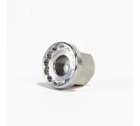 Shimano-Compatible Flywheel Removal Tool Designed for XTR M9200 M8200 9T Cassette Service and Disassembly (Silver)