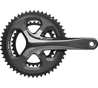 Shimano Tiagra 4700 10s Crankset Black 172.5 mm / 50/34t 172.5 mm Black / Silver