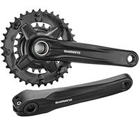 Shimano Altus Mt210 Crankset Black 175 mm / 36/22t 175 mm Black