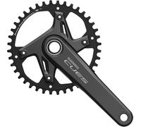Shimano Cues Fc-u6040-1 9/10/11s Crankset Silver 172.5 mm / 40t 172.5 mm Black