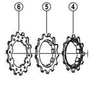 Shimano Spares CS-7800 sprocket 13T