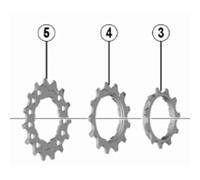 Shimano CS-M9000 sprocket 11T