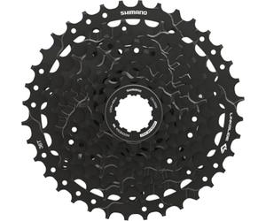 SHIMANO CUES CS-LG300-9 Cassette - 9-Speed, 11-36t, Black | LINKGLIDE CS-LG300 9-Speed E-Bike Cassette 11-36t Black