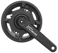 Shimano CUES FC-U4000 2x9/10/11-Speed Crankset, Black, 175 mm