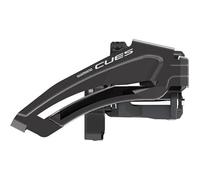 Shimano Cues U8010-l Lc Front Derailleur Silver 2 x 10-11s 2 x 10-11s Black