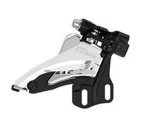 Shimano Cues Side Swing U4000-e Fp Front Derailleur Silver 2 x 9-10s